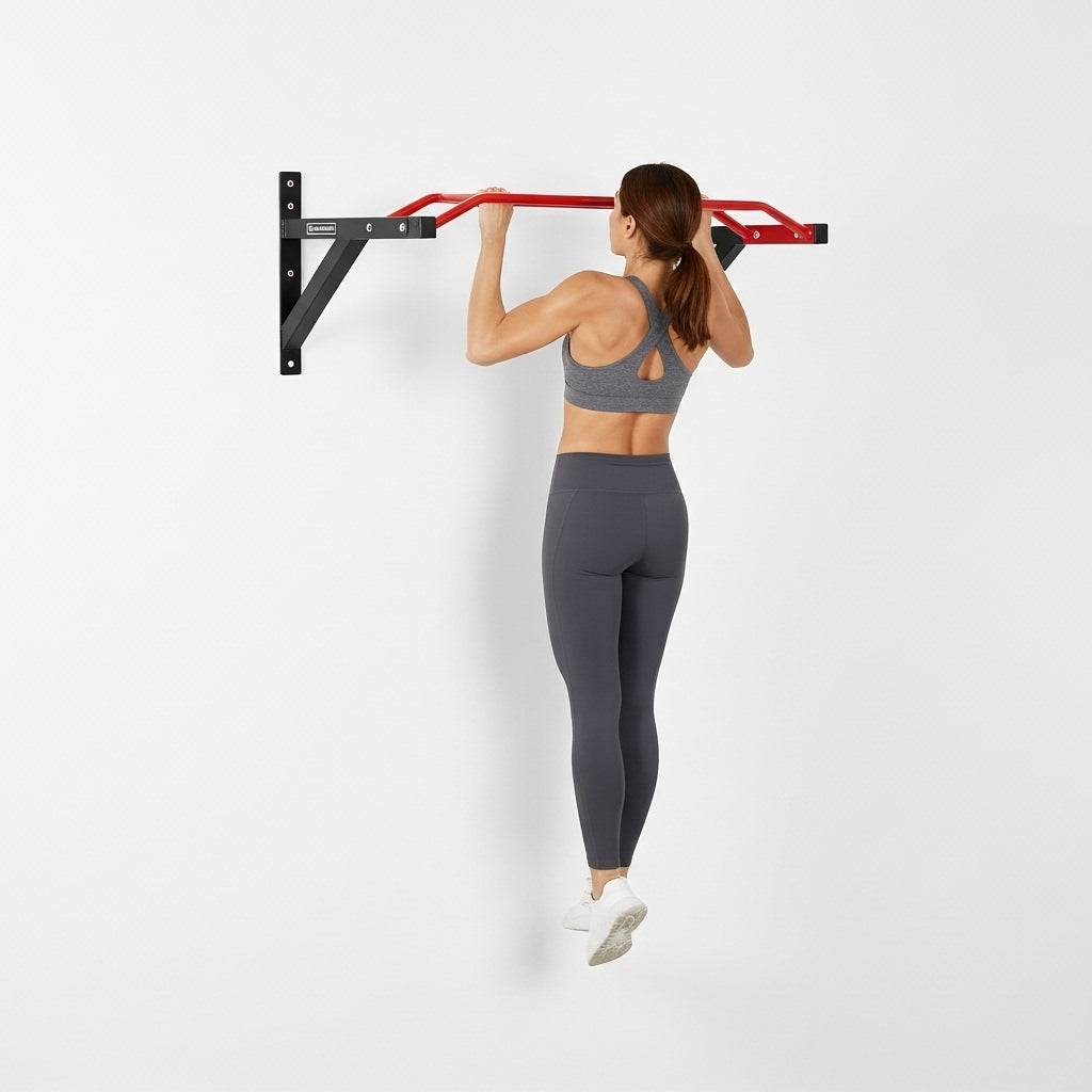 Multi-Grip Wall Mounted Pull Up Station