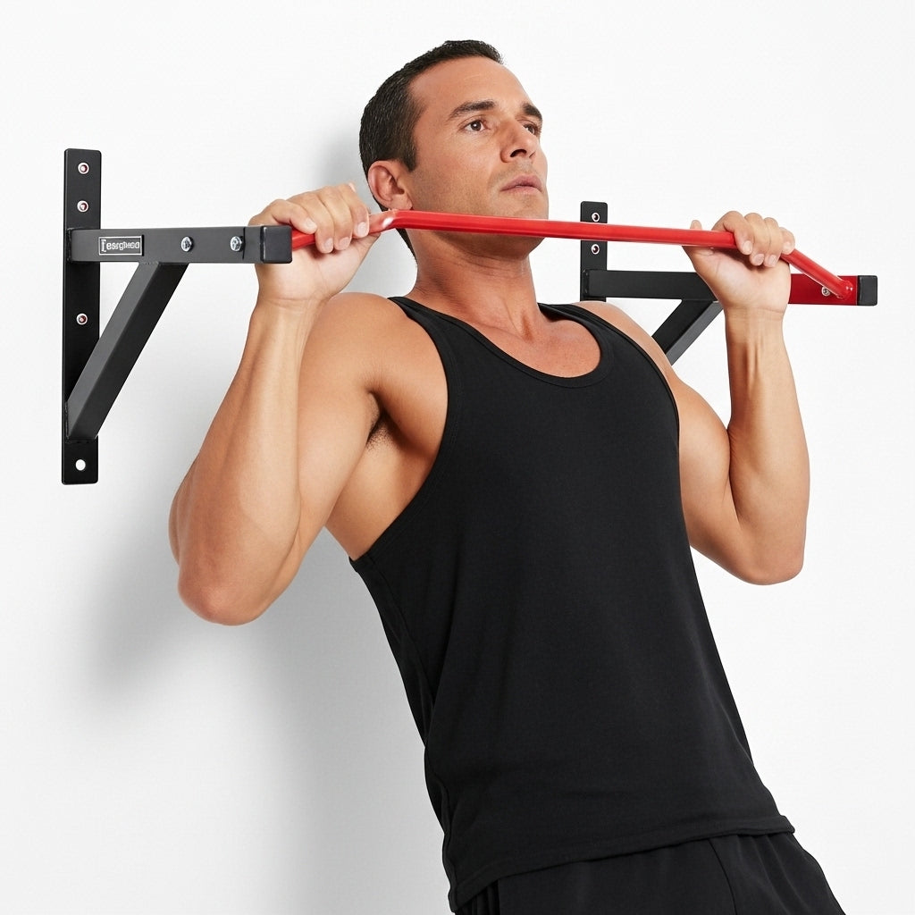 Multi-Grip Wall Mounted Pull Up Station