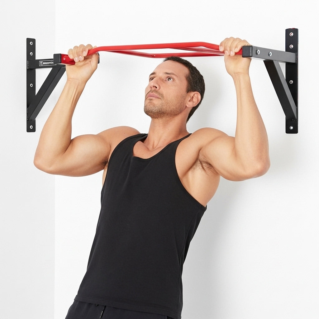 Multi-Grip Wall Mounted Pull Up Station