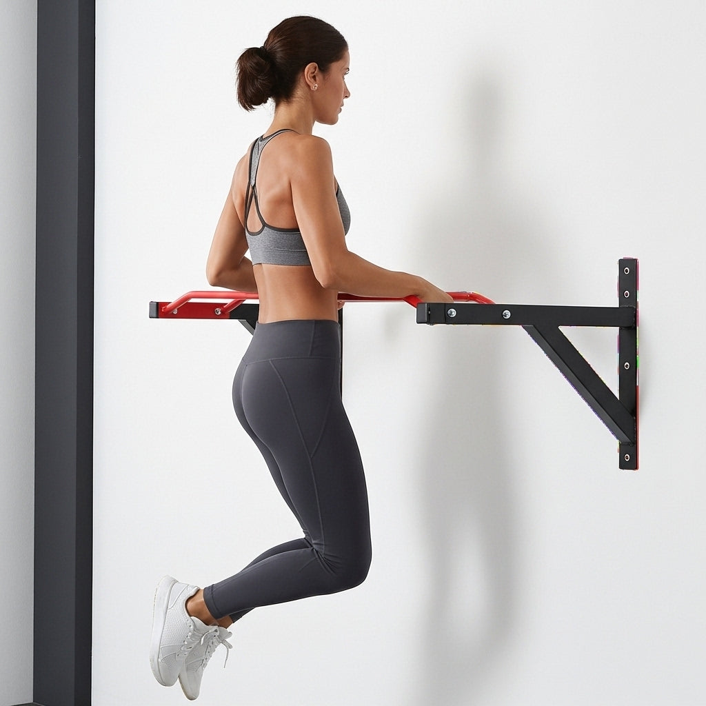 Multi-Grip Wall Mounted Pull Up Station